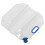 Faltbare Wasserbehältertasche 15L blaues PVC 13