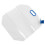 Faltbare Wasserbehältertasche 15L blaues PVC 1