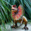 Modello di Dilophosaurus in PVC, 3+ anni 7