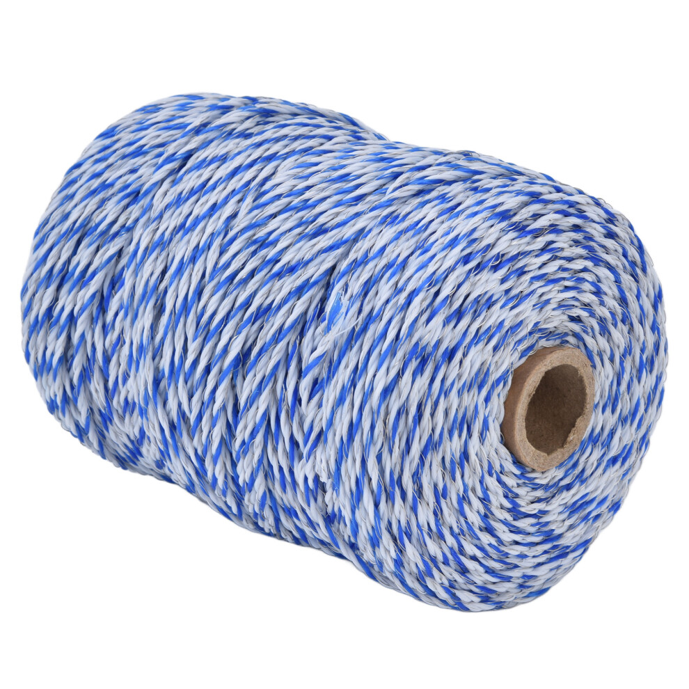 3Mm 200 Meters Electric Fence Polywire Portable Electric Fence Rope Conductive Rope For Livestock Breeding 5081321534363