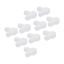 10 pezzi di raccordi a gomito in plastica per acquario, a 90 gradi, per tubi barbati da 10 mm, Australia