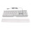 Teclado RGB con cable 104 teclas blanco 1,35 m USB 2