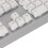 Teclado RGB con cable 104 teclas blanco 1,35 m USB 10
