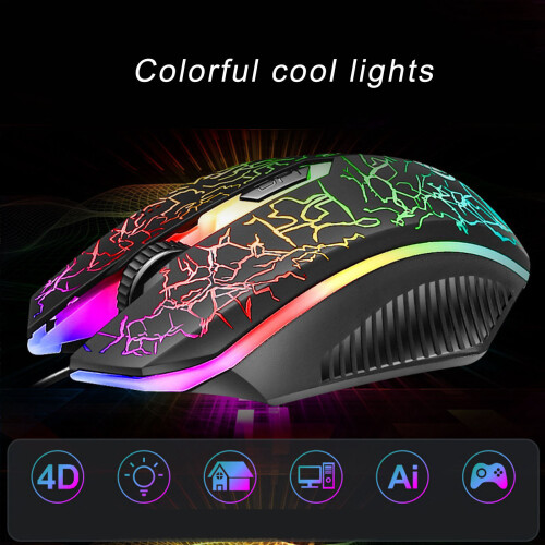 Tastiera/Mouse USB 104 tasti retroilluminazione multicolore 2