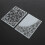 2Pcs Plastic Embossing Folders Flower Leaves Durable Plastic Easy Operation Wide Application Embossing Template Folders 13