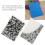 2Pcs Plastic Embossing Folders Flower Leaves Durable Plastic Easy Operation Wide Application Embossing Template Folders 7