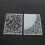 2Pcs Plastic Embossing Folders Flower Leaves Durable Plastic Easy Operation Wide Application Embossing Template Folders 12