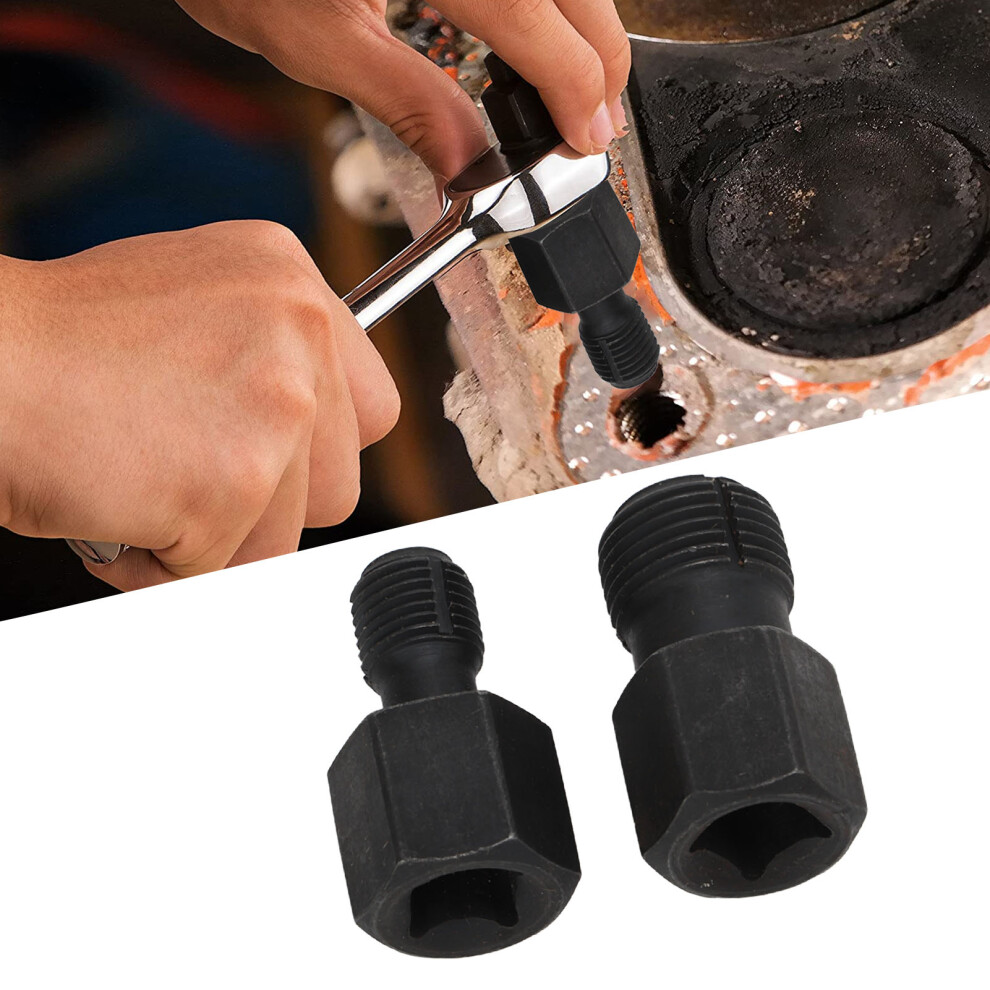 2Pcs Oxygen Sensor Thread Repair Tool M12x1.25 M18x1.5 Rethread Chaser Kit For Spark Plug 5001321537669