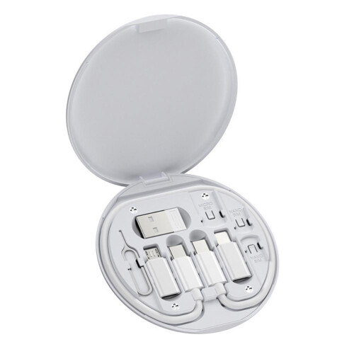 Caja adaptadora ABS+Metal 1012,5 cm Negro/Blanco 1