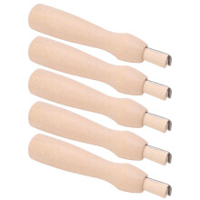 Aghi per feltro set da 5 pezzi fatti a mano kit fai da te in lana fibre di legno antiruggine