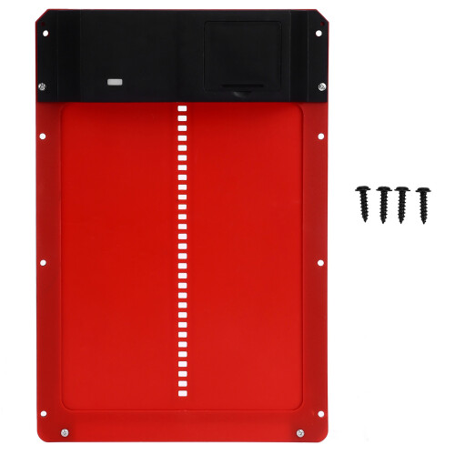 Porta automatica per pollaio in legno 35x24x3,7 cm Colore 1