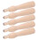 Kit de 5 agujas para fieltro, de madera, color madera 15