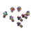 RT058 8 piezas M4x5mm tornillos de pedal titanio multicolor 4