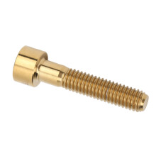 Tornillo de tapa de dirección de aleación de titanio M6x30mm - Oro 9 g