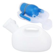 Urinale portatile bianco da 2000 ml grande e rinforzato