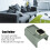 Portabicchiere verde in silicone e ferro per bracciolo del divano - 32 cm 12