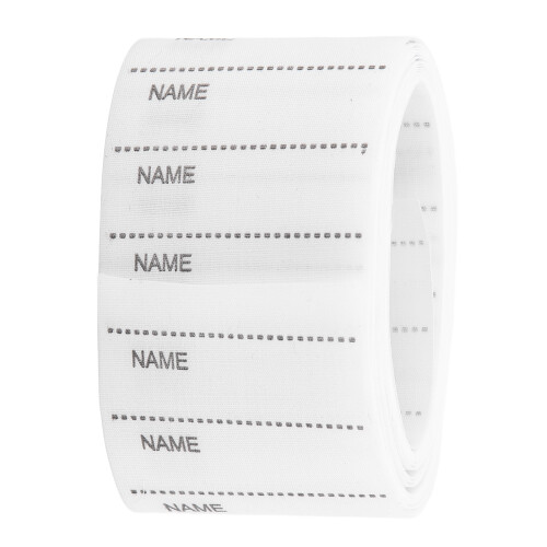 Etichette termoadesive per capi d'abbigliamento da 5,5 cm etichette identificative scrivibili per uniformi scolastiche & bucato 1