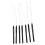 Inseritore ad anello per estensioni di capelli 7 pezzi 9,3/11,3 cm 14