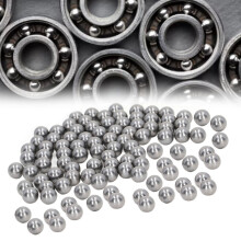 Bolas de acero al carbono de 4 mm de alta resistencia, juego de 2000 para rodamientos, uso duradero.