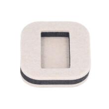 5 piezas de tazas de fieltro para rodamientos, rectangulares y cóncavas, de 8x7x2 cm, Bean