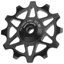 Puleggia del deragliatore posteriore per bici da strada & mountain bike, 12 denti, lega di alluminio, cuscinetto sigillato