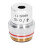 Objetivo de microscopio plateado 4X 4/0.10 20.2mm RMS 10