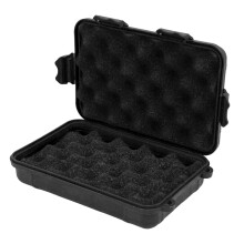 Schwarze Survival-Aufbewahrungsbox 4,3 x 6,7 x 2,4 Zoll