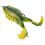 Thunder Frog Bait esca morbida in silicone oro verde 6