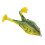 Thunder Frog Bait esca morbida in silicone oro verde 12
