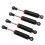4 Stück 100 mm RC-Stoßdämpfer SCX10 1/10 Schwarz 11