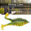 Thunder Frog Bait esca morbida in silicone oro verde 10