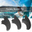 3 Stück/Set Surfboard-Finne PVC Longboard Ocean 9