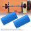 Blu 1 paio di impugnature spesse per bilanciere, lunghezza 10 cm, diametro 4,8 cm 8