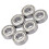 608 cuscinetti a rulli 8 pezzi acciaio al carbonio 7x22x9mm 9
