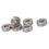 608 cuscinetti a rulli 8 pezzi acciaio al carbonio 7x22x9mm 8