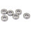 608 cuscinetti a rulli 8 pezzi acciaio al carbonio 7x22x9mm 10
