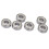 608 cuscinetti a rulli 8 pezzi acciaio al carbonio 7x22x9mm 3
