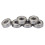 608 cuscinetti a rulli 8 pezzi acciaio al carbonio 7x22x9mm 1