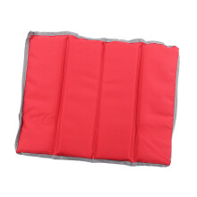 Tappetino pieghevole per sedersi rosso 35x28 cm / 13,8x11 in