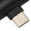 Adattatore USB-C a 3,5 mm per cuffie, 2-in-1 ricarica e audio, ABS resistente, nero 8