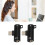 Adattatore USB-C a 3,5 mm per cuffie, 2-in-1 ricarica e audio, ABS resistente, nero 16