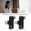 Adattatore USB-C a 3,5 mm per cuffie, 2-in-1 ricarica e audio, ABS resistente, nero 11