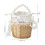 Cesta de ratán grande 182515cm 150 g marrón 2
