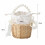 Cesta de ratán grande 182515cm 150 g marrón 8