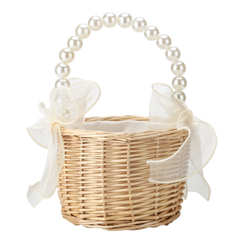 Cesta de ratán grande 182515cm 150 g marrón 2