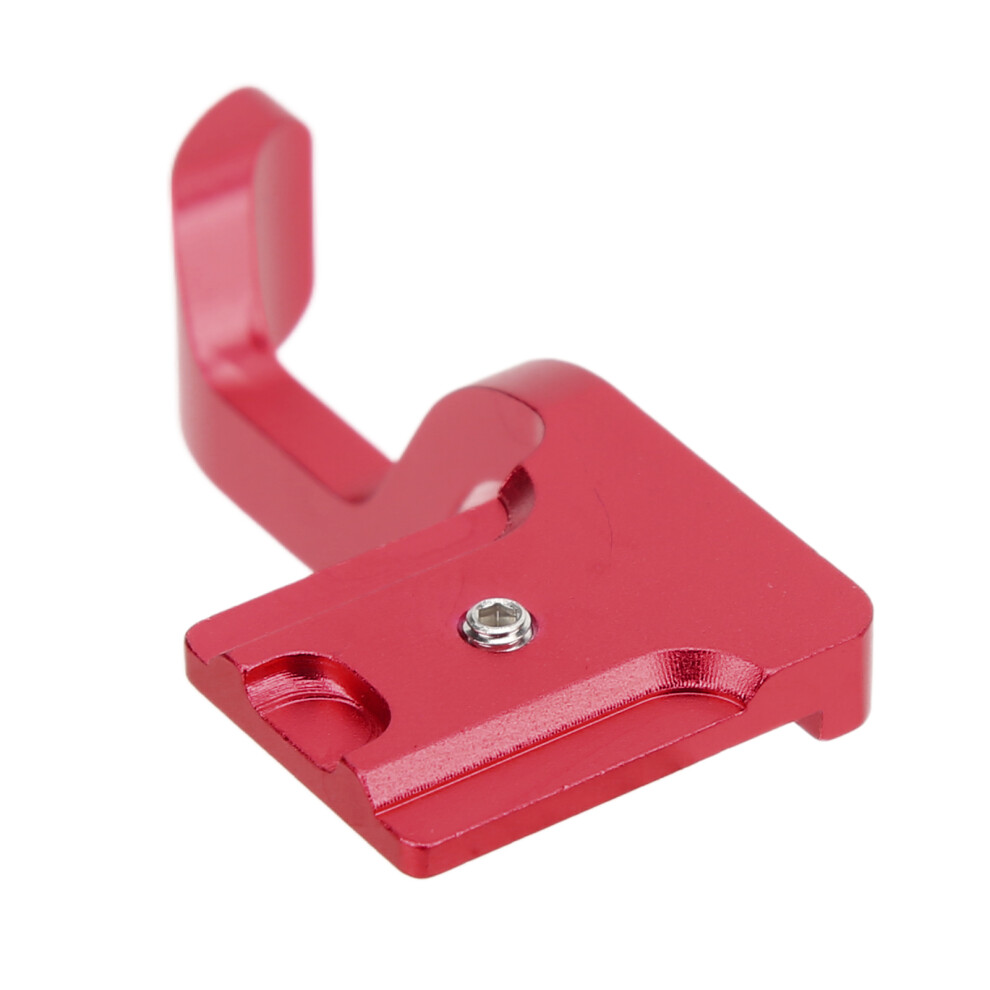 Camera Thumb Grip Hot Shoe Thumb Up Rest Hand Grip Aluminum Alloy For Fuji Xt10 Xt20 Camera( ) Red 4661321545746
