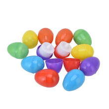 12 Stück LED-leuchtende Oster-Äpfel aus Kunststoff Deko 4,5cm 2,4 Zoll