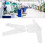 Protection Overall Anti Static Polyester Protective Working Suit White Split Design for Workshop XXXL 14