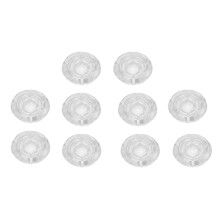10 piezas de tapas para interruptor de pie transparentes universales
