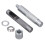 Set da 100 pezzi di kit di attrezzi per occhielli, diametro interno 12 mm e 20 mm, argento 13